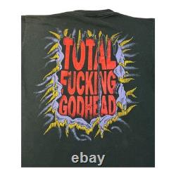 SUPER RARE Vintage 80s Soundgarden Screaming Live Godzilla Tee 100% Authentic L