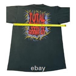 SUPER RARE Vintage 80s Soundgarden Screaming Live Godzilla Tee 100% Authentic L