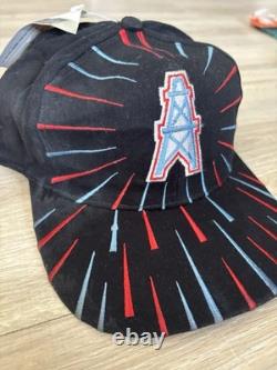 SUPER RARE? Vintage 90s Tennessee/Houston Oilers Titans NFL Snapback NOS Hat