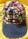 SUPER RARE Vintage 90s Tommy Hilfiger Madras Plaid Hat Baseball Cap Hat