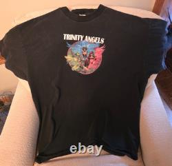 SUPER RARE Vintage 90s Trinity Angels Acclaim / Valiant Comics Promo T Shirt XL