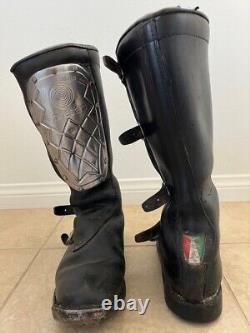 SUPER RARE Vintage Alpinestars Mad Max Roger de Coster Motocross Boot US 10.5