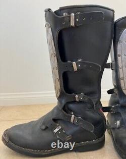 SUPER RARE Vintage Alpinestars Mad Max Roger de Coster Motocross Boot US 10.5