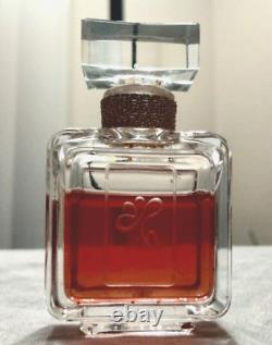 SUPER RARE Vintage Anne Pliska Pure Perfume In Crystal Presentation scent Bottle