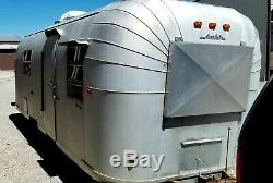 SUPER RARE Vintage Avalair Travel Trailer Camper 24' Like An Airstream / Avion