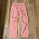 SUPER RARE Vintage Avirex Pink Military Pilot Cargo Pants Medium 31x30