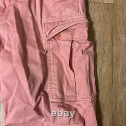 SUPER RARE Vintage Avirex Pink Military Pilot Cargo Pants Medium 31x30