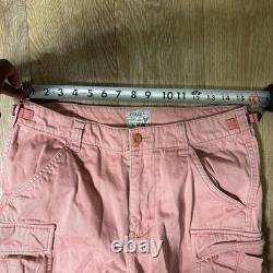 SUPER RARE Vintage Avirex Pink Military Pilot Cargo Pants Medium 31x30