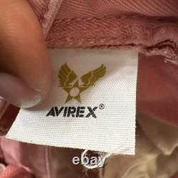 SUPER RARE Vintage Avirex Pink Military Pilot Cargo Pants Medium 31x30