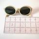 SUPER RARE! Vintage B&L USA Ray-Ban BEWITCHING Sunglasses in WHITE