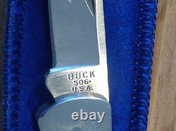 SUPER RARE Vintage BUCK Model No. 506 WHITE KNIGHT