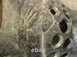 SUPER RARE Vintage Cast Iron Japanese Lantern