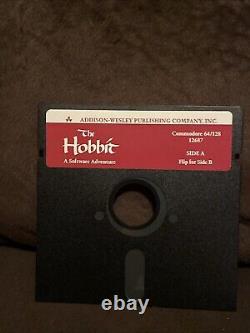 SUPER RARE Vintage Commodore 64/128 THE HOBBIT Floppy Disc