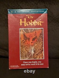 SUPER RARE Vintage Commodore 64/128 THE HOBBIT Floppy Disc