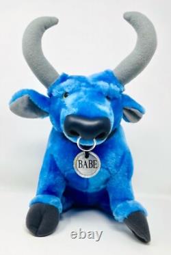 SUPER RARE Vintage Disney Tall Tale BABE The Blue Ox 13 Plush Stuffed Animal