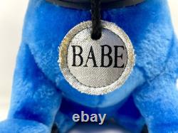SUPER RARE Vintage Disney Tall Tale BABE The Blue Ox 13 Plush Stuffed Animal