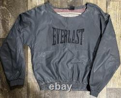 SUPER RARE Vintage Everlast Leather Shirt Joe Louis vs Schmeling Size L Supreme