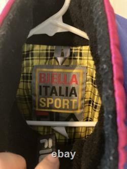 SUPER RARE Vintage FILA Biella Italia Adventure Ski Jacket Size Large 90s