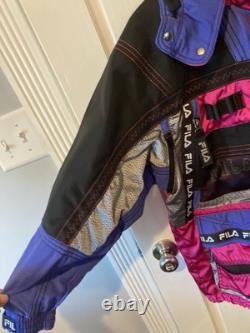 SUPER RARE Vintage FILA Biella Italia Adventure Ski Jacket Size Large 90s