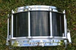 SUPER RARE! Vintage GRETSCH USA 8X14 FREE-FLOATING BLUE SPRUCE SNARE DRUM! I800