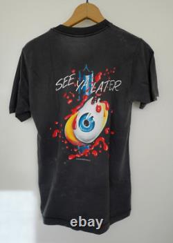 SUPER RARE Vintage Iron Maiden T-Shirt (S) 1988 Official Merch