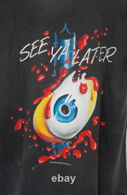 SUPER RARE Vintage Iron Maiden T-Shirt (S) 1988 Official Merch