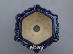 SUPER RARE'Vintage' Japanese hexagon Neofinetia falcata pot-Sukahsi (4.2) NO. 5