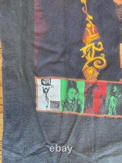 SUPER RARE Vintage Large Selena T-Shirt 2-sided Black W Images 1995/96 Rap Tee