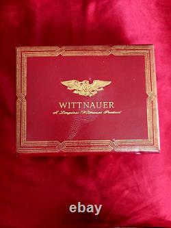 SUPER RARE Vintage Longines Wittnauer Men's Diamond Watch WITH BOX