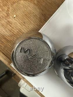 SUPER RARE Vintage Mickey Thompson M/T Wheel Center Caps 3 Heavy Metal