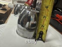 SUPER RARE Vintage Mickey Thompson M/T Wheel Center Caps 3 Heavy Metal