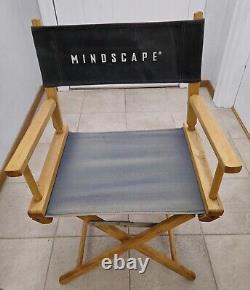 SUPER RARE Vintage Mindscape PC Director Foldable Commander Chair Collector