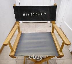 SUPER RARE Vintage Mindscape PC Director Foldable Commander Chair Collector