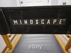 SUPER RARE Vintage Mindscape PC Director Foldable Commander Chair Collector