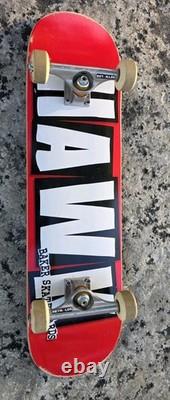 SUPER RARE Vintage OG Riley Hawk Debut Baker Brand Skateboard Complete 8x32