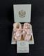 SUPER RARE Vintage Orloff Parfums Pink Baby Booties withSachet Double Eagle Box