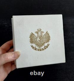 SUPER RARE Vintage Orloff Parfums Pink Baby Booties withSachet Double Eagle Box