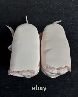 SUPER RARE Vintage Orloff Parfums Pink Baby Booties withSachet Double Eagle Box