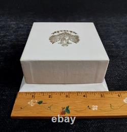 SUPER RARE Vintage Orloff Parfums Pink Baby Booties withSachet Double Eagle Box