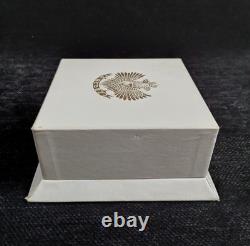 SUPER RARE Vintage Orloff Parfums Pink Baby Booties withSachet Double Eagle Box