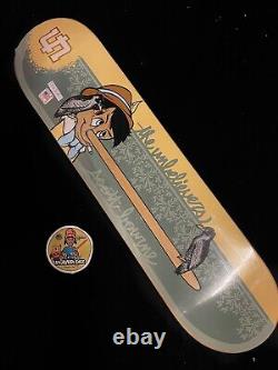 SUPER RARE Vintage Pinocchio Liar The Unbelievers Skateboard Deck Scott Bourne