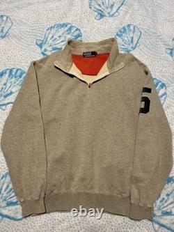 SUPER RARE Vintage Polo Ralph Lauren FL-92 Quarter Zip JPN Release
