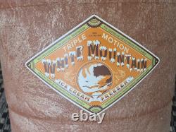 SUPER RARE Vintage ROCKET White Mountain ELECTRIC 4&6E Ice Cream FREEZER Maker