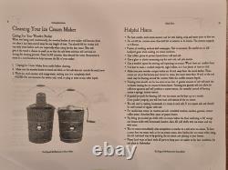 SUPER RARE Vintage ROCKET White Mountain ELECTRIC 4&6E Ice Cream FREEZER Maker