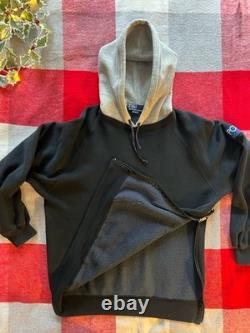 SUPER RARE Vintage Ralph Lauren Polo Hi Tech Hoodie Black