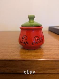 SUPER RARE Vintage Raymor Italy Mini Vice Jars Pair