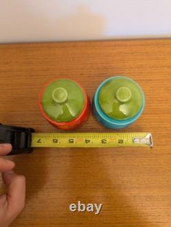 SUPER RARE Vintage Raymor Italy Mini Vice Jars Pair