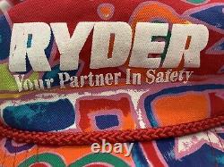 SUPER RARE Vintage Ryder Snapback Hat Fresh All Over Print