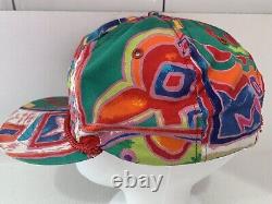 SUPER RARE Vintage Ryder Snapback Hat Fresh All Over Print