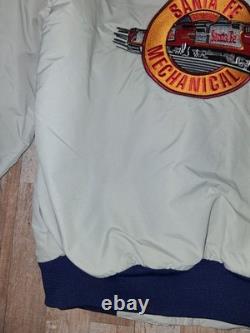 SUPER RARE Vintage Santa Fe Railway Mechanical 96 EMPLOYEE of the YEAR Jacket